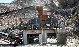 Usine de concassage de minerai de fer en Inde